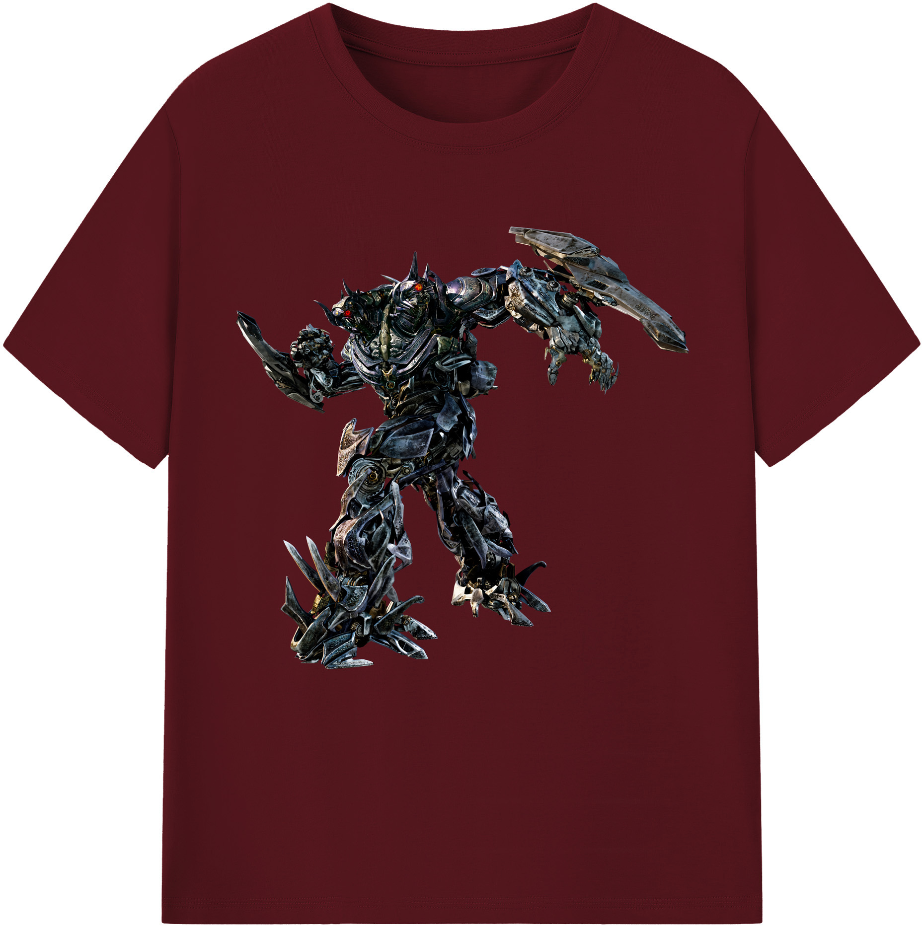 （画像用） Transformers トランスフォーマー 綿100％半袖Tシャツ（フロントプリント）
